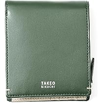 【新品未使用】タケオキクチ グラスゴー 二つ折り財布 ☆カーキグリーン☆ 71jA+fVAT1L._AC_UL210_SR210,